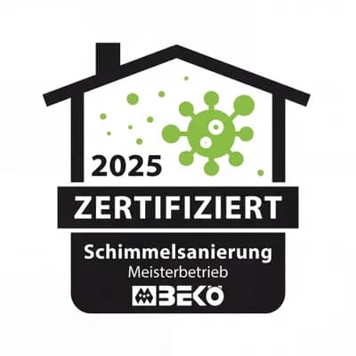 Zertifiziert Schimmelsanierung 2025, Meisterbetrieb Bekö